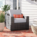 Patio Chair With Cushions Modern Design by HouseOfZazla