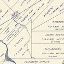 Vintage Map of Jackson County, Texas 1920