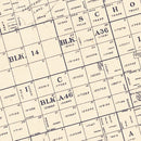 Vintage Map of Andrews County, Texas 1925