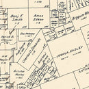 Vintage Map of Grimes County, Texas 1922