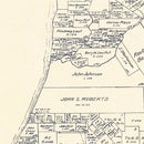 Vintage Map of Chambers County, Texas 1922