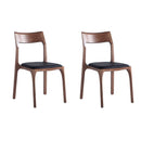 Moderno - Dining Chair (Set of 2) - Black by HouseOfZazla