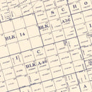 Vintage Map of Andrews County, Texas 1925