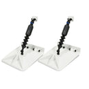 Smart Tabs SX Trim Tabs by Lectrotab 9.5 x 10 f/13'-15 Boat w/30 - 40HP - White
