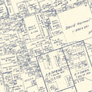 Vintage Map of Burnet County, Texas 1924