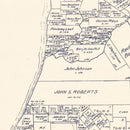 Vintage Map of Chambers County, Texas 1922