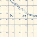 Vintage Map of Collingsworth County, Texas 1926
