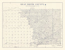 Vintage Map of Deaf Smith County, Texas 1926