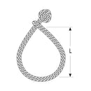 Ronstan Soft Shackle - Size S - 4mm x 65mm w/Robline Line