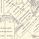 Vintage Map of Fayette County, Texas 1920