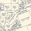 Vintage Map of Grimes County, Texas 1922