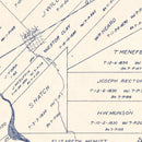 Vintage Map of Jackson County, Texas 1920