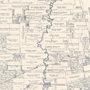 Vintage Map of Liberty County, Texas 1926