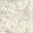 Vintage Map of Matagorda County, Texas 1920