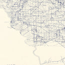 Vintage Map of Maverick County, Texas 1927