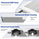 50/80/110 CFM Ceiling Mount Bathroom Fan with Pick-A-Flow and 4 Inches Duct by LJGDeals