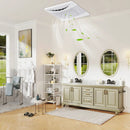110 CFM Ceiling Mount Exhaust Ventilation Fan with Metal Housing by DirectDeals