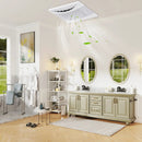 110 CFM Ceiling Mount Exhaust Ventilation Fan with Metal Housing by LJGDeals