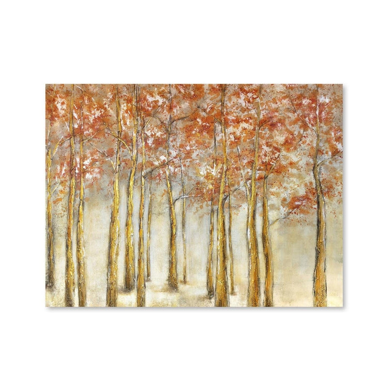 Forest Trees Oil Painting