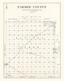 Vintage Map of Parmer County, Texas 1926