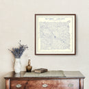 Vintage Map of Scurry County, Texas 1921