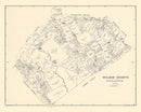 Vintage Map of Wilson County, Texas 1921