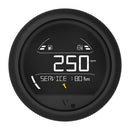 Veratron VL Digital 85 w/Round Black Bezel