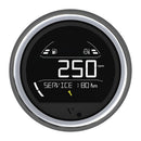 Veratron VL Digital 85 w/Round Chrome Bezel