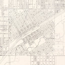 Vintage Map of Abilene, Texas 1930