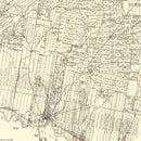 Vintage Map of Starr County, Texas 1935