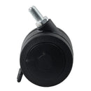 Springfield 5-Legged Deck Base Caster Replacement - 75mm w/Brake Urethane
