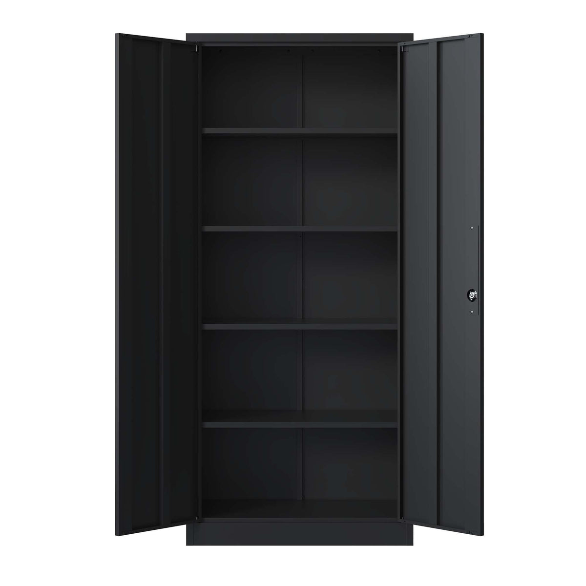 Heavy Metal Garage Storage Cabinet With Locking Doors, Steel, Adjustable Shelves, photo 6 of 34