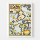 Vintage Isle of Shoals Map 1927
