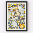 Vintage Isle of Shoals Map 1927