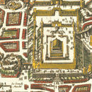 Vintage Map of Jerusalem, Israel 1700