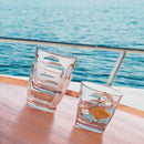 Ahoy Set of 4 Non-Slip Multipurpose Glass by NUDE USA