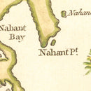 Vintage Map of Boston, Massachusetts 1774