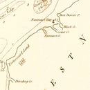 Vintage Delaware Bay & River Map 1776