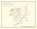 Vintage Battle of Monmouth Map 1778