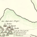 Vintage Fort Penobscot Map 1785