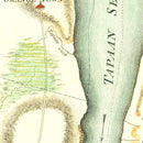Vintage New York & East New Jersey War Map 1793