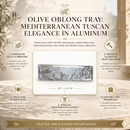 Olive Oblong Tray by Arthur Court Designs