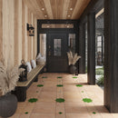 Deep Forest Green 7x7 Glossy Star Porcelain Tile (16 pack, 6.46 sq ft/case)