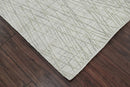 4x6 Tone On Tone Gray LoomBloom Hand Knotted Modern & Contemporary Textured Tibetan 100% Wool Oriental Area Rug