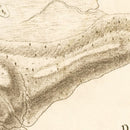 Vintage Attack of Fort Clinton & Fort Montgomery Map 1794