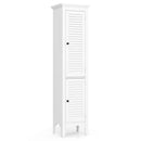 3-Piece Laundry room Bundle: Single Bathroom Vanity + Tall Bathroom Floor Cabinet + 2.6 Cu.ft Compact Portable Clothes Dryer by LJGDeals