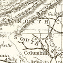 Vintage Inns of Court Rifle Volunteers Map 1890