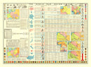 Vintage World War One Map 1928