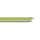 Sea-Dog 10 AWG Green/Yellow Stripe Primary Wire - 500'