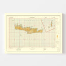 Vintage World War II Map of Crete 1941